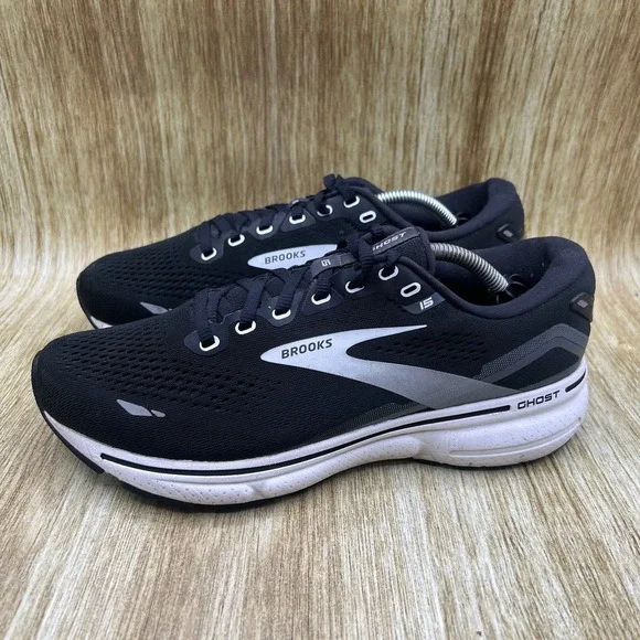 Brooks Ghost 15 Women's Size 8.5 D Black Running Shoes Sneaker 1203801D012 - Picture 3 of 10